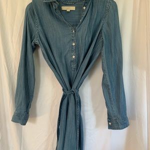 Denim dress by Loft